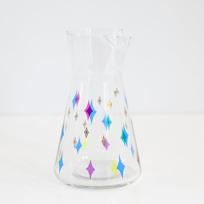 SOLD - Mid Century Modern Atomic Starburst Cocktail Set