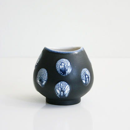 SOLD - Mid Century Modern Schlossberg Keramik Bud Vase / Vintage West German Pottery Vase