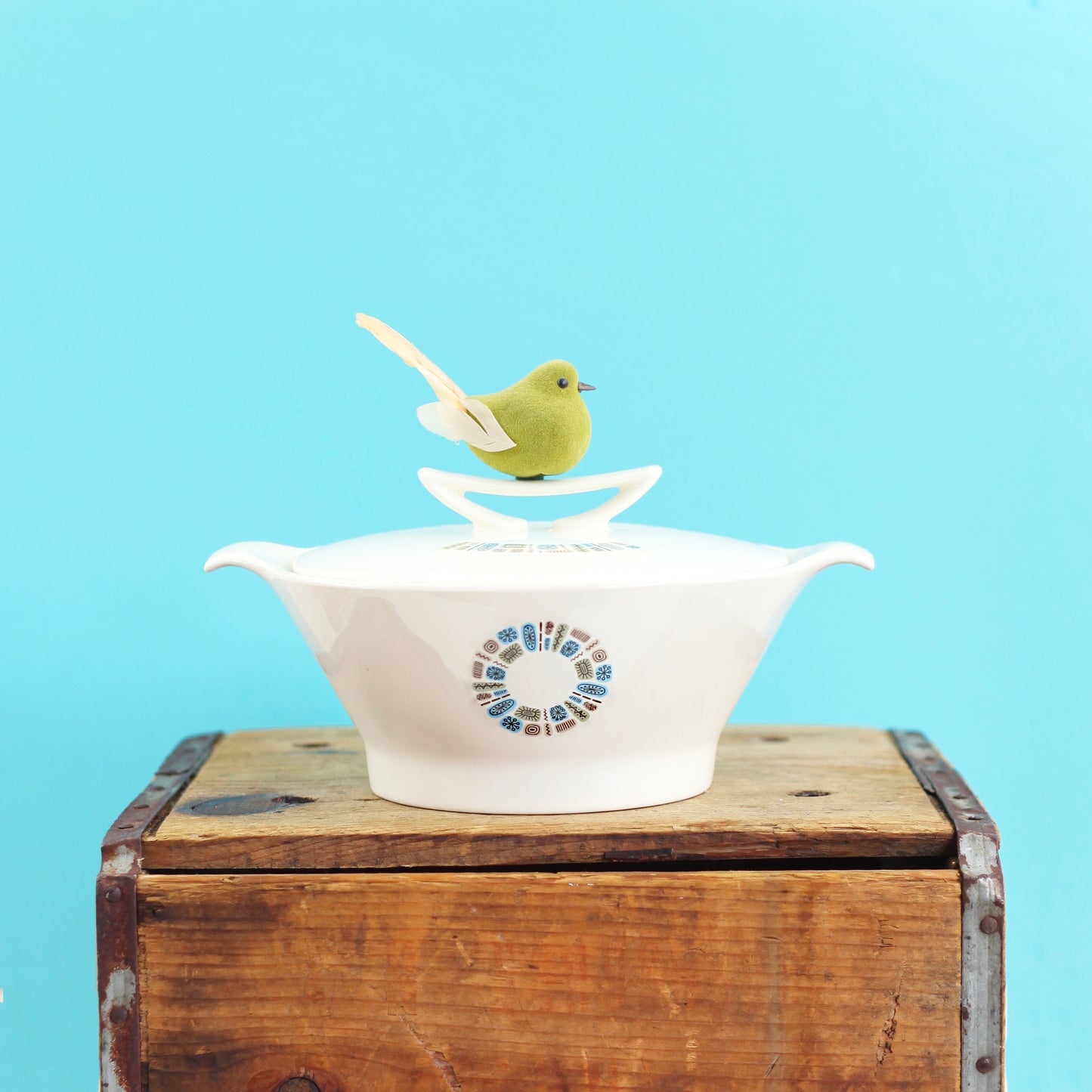 SOLD - Mid Century Modern Temporama Casserole by Canonsburg