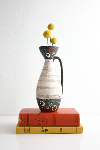 SOLD - Mid Century Modern West German Pottery Vase by Carstens Tönnieshof
