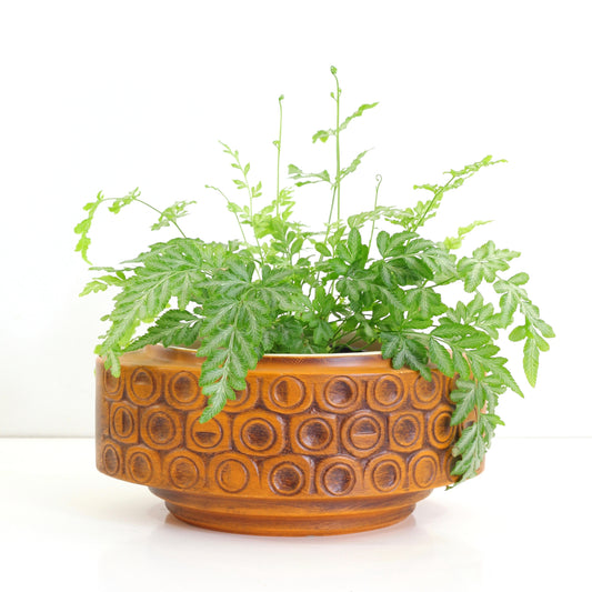 SOLD - Mid Century Mustard McCoy Scandia Planter