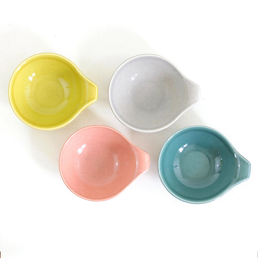 SOLD - Mid Century American Modern Lug Handle Bowls by Russel Wright