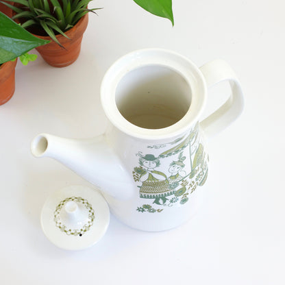 SOLD - Mid Century Modern Figgjo Flint Turi Market Tea Pot