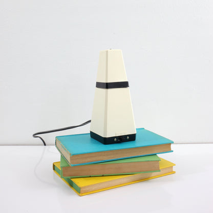 SOLD - Mid Century Modern Folding Pyramid Desk Light