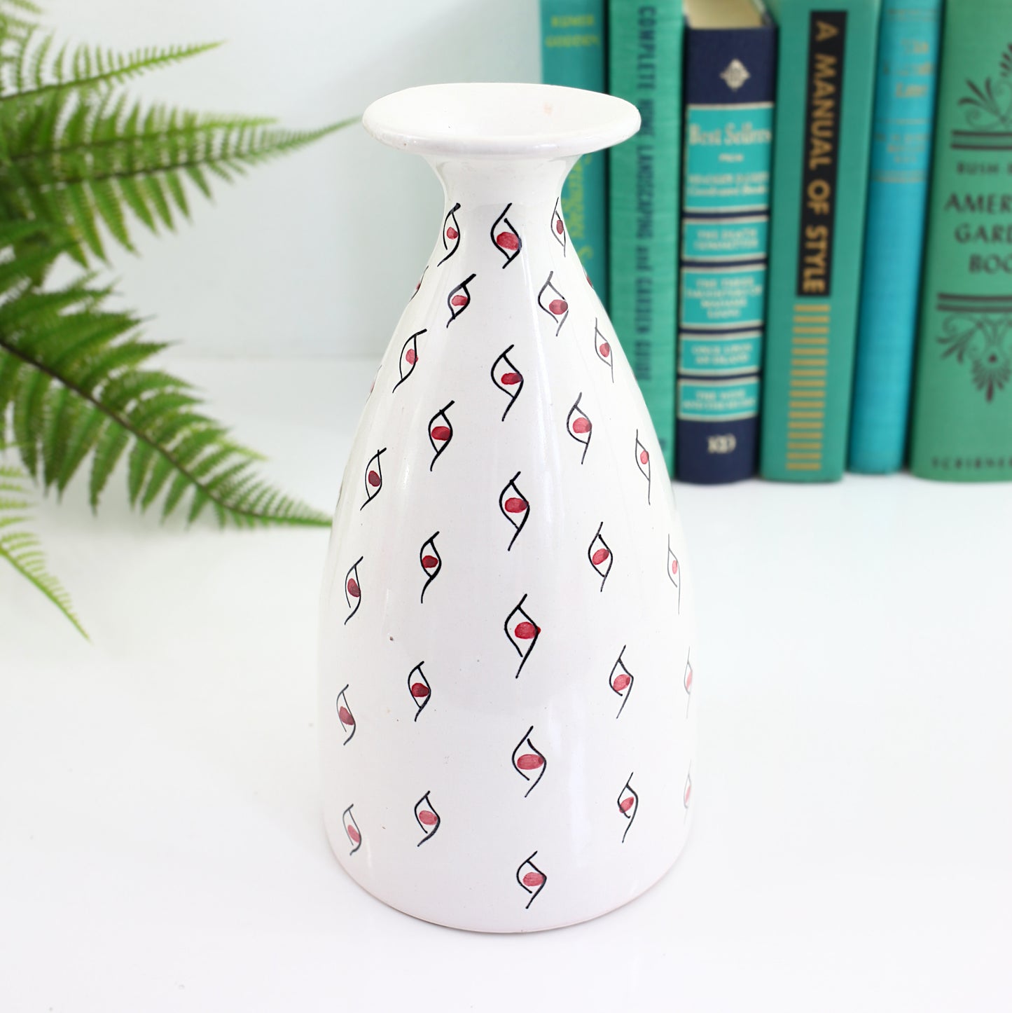 Mid Century Modern Raymor Italy Geometric Vase