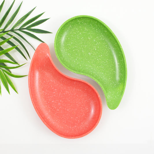 SOLD - Mid Century West Bend Melamine Confetti Snack Trays