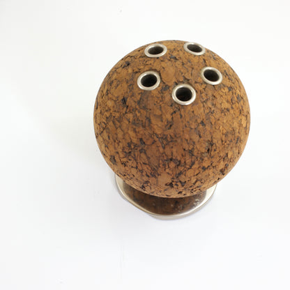 SOLD - Mid Century Park Sherman 'Bulletin Ball' Cork Pen & Pencil Holder