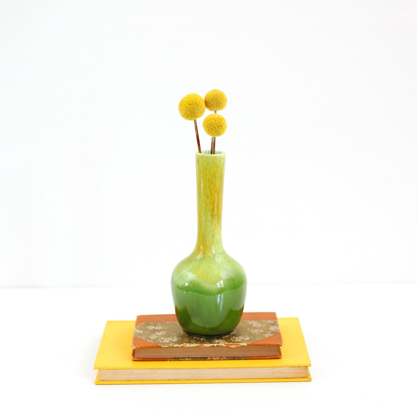 SOLD - Mid Century Green Royal Haeger Bud Vase