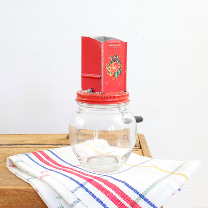 SOLD - Vintage 1950s Hazel Atlas Nut Grinder