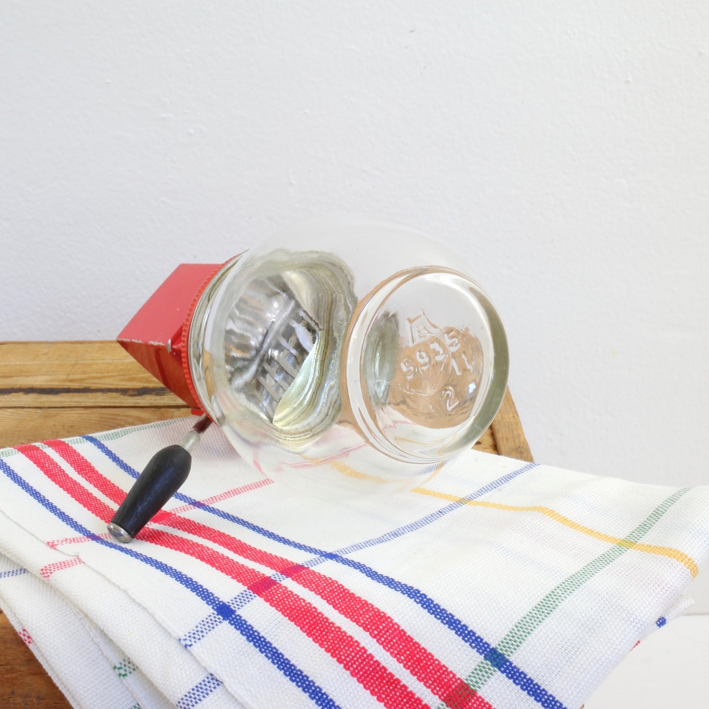 SOLD - Vintage 1950s Hazel Atlas Nut Grinder