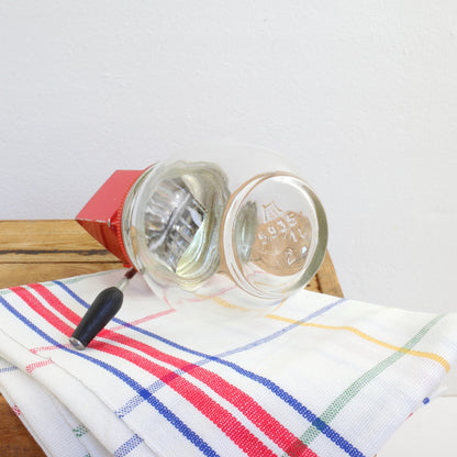 SOLD - Vintage 1950s Hazel Atlas Nut Grinder