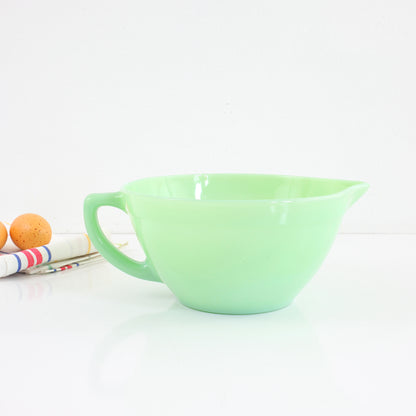 SOLD - Vintage Fire King Jadeite Batter Bowl