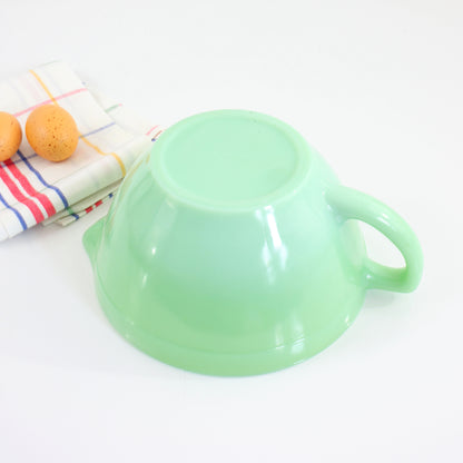 SOLD - Vintage Fire King Jadeite Batter Bowl