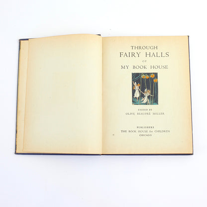 SOLD - Vintage 'My Book House' Volume 6 'Through Fairy Halls'