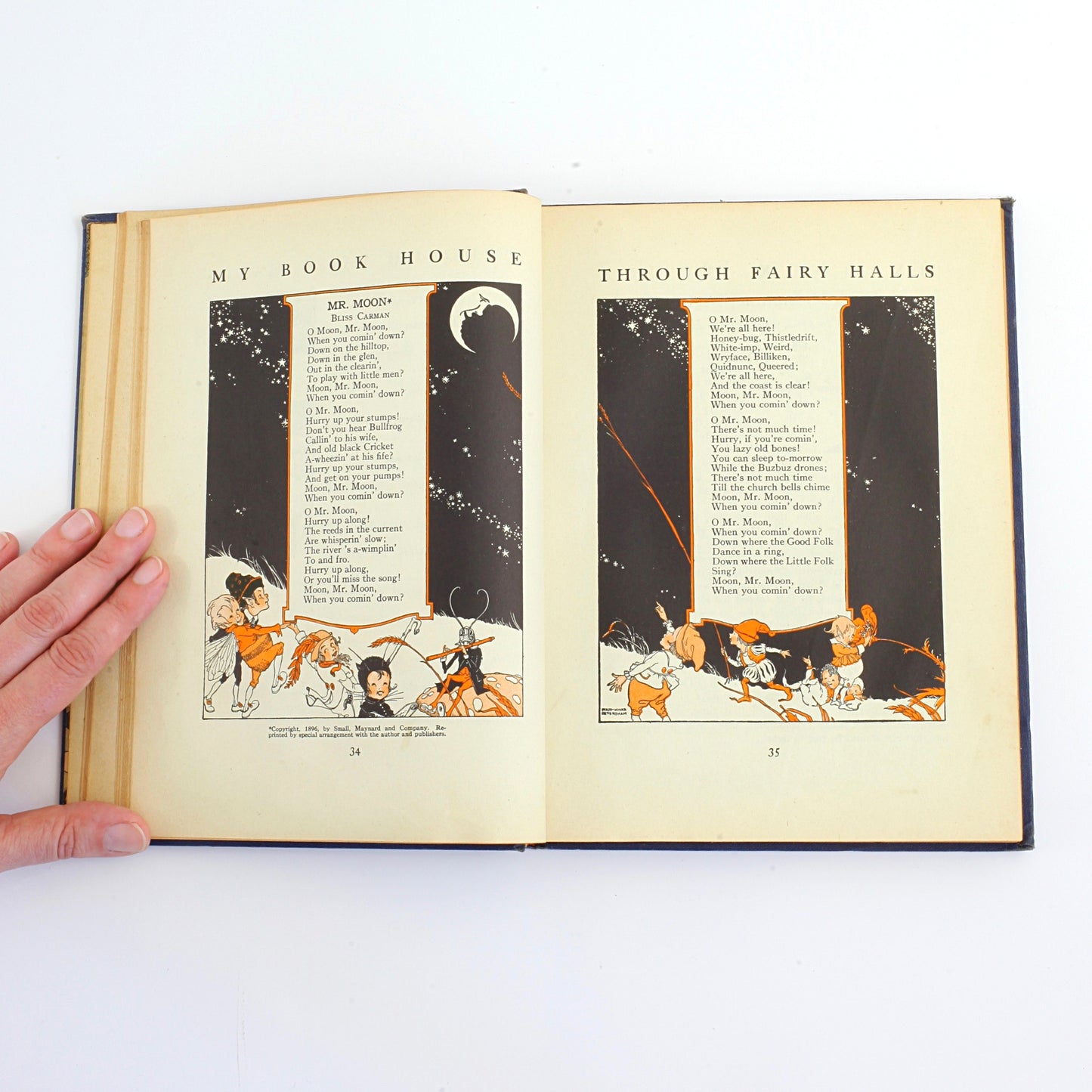 SOLD - Vintage 'My Book House' Volume 6 'Through Fairy Halls'