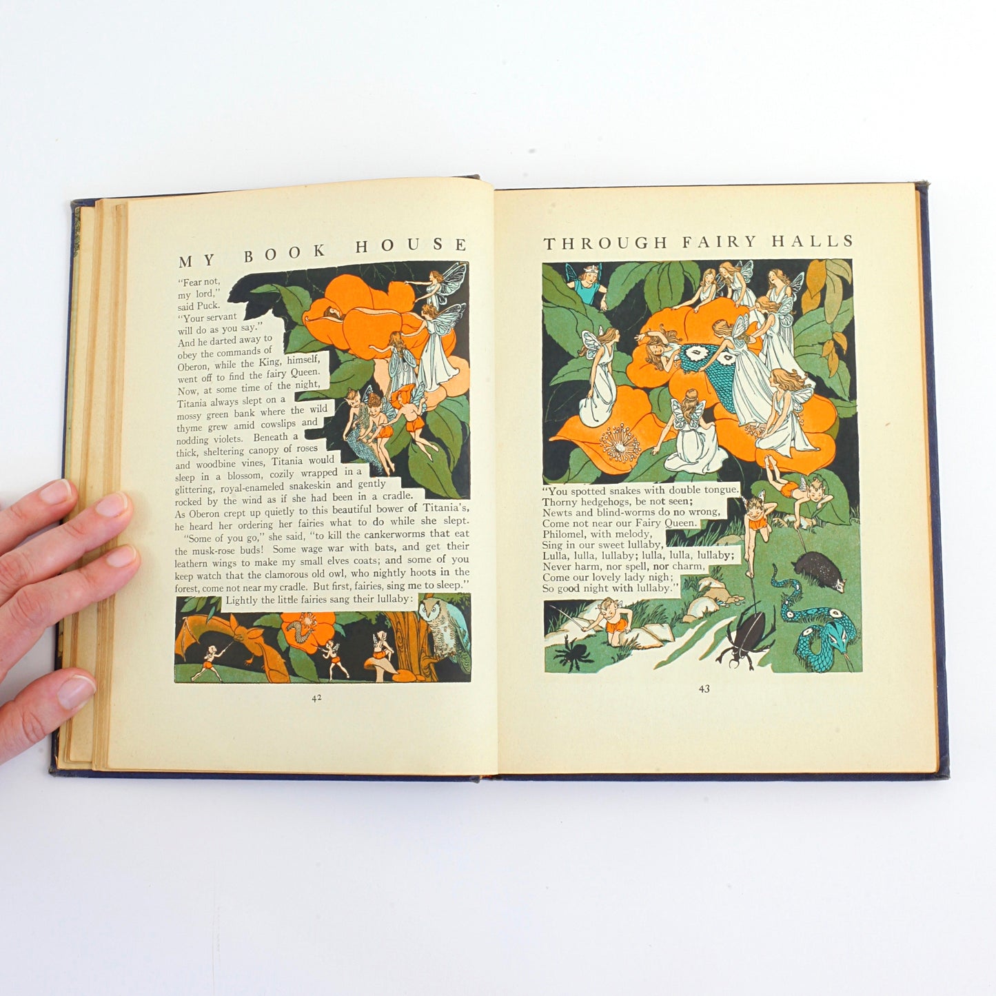 SOLD - Vintage 'My Book House' Volume 6 'Through Fairy Halls'