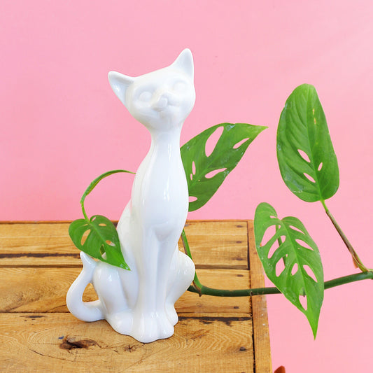 SOLD - Mid Century Cat Figurine by OMC Japan