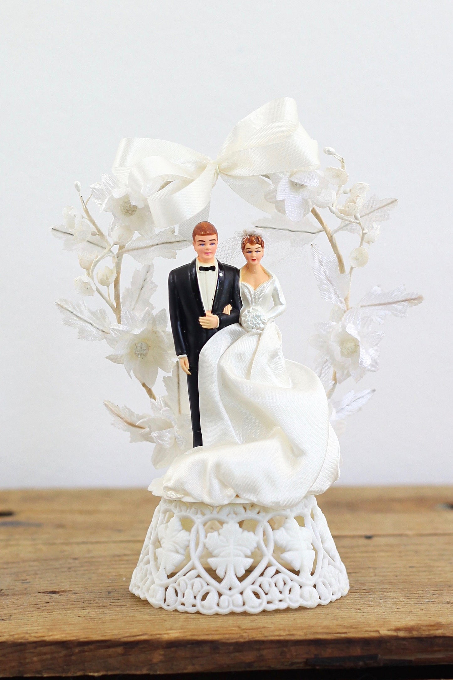 SOLD - Vintage 1950s Wedding Cake Topper