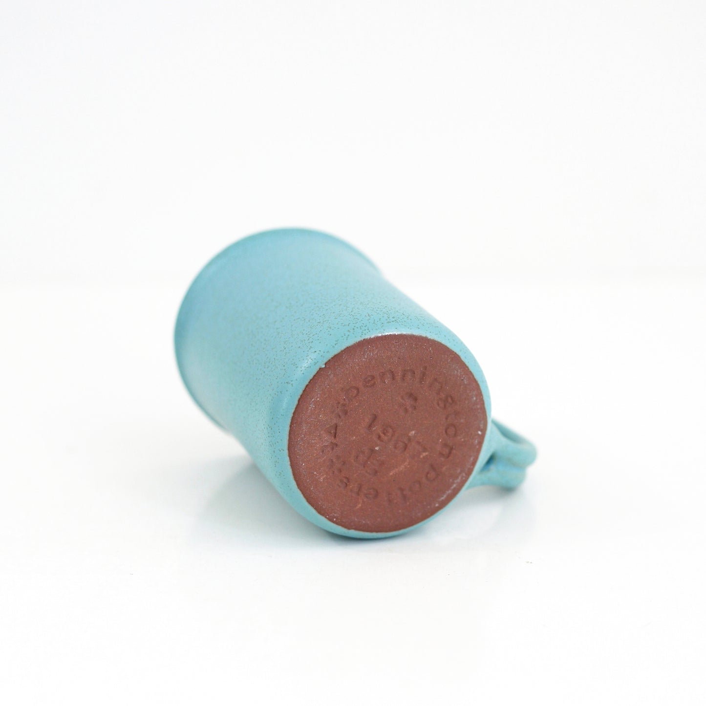 SOLD - Vintage 1967 Bennington Potters Mug with Thumb Rest