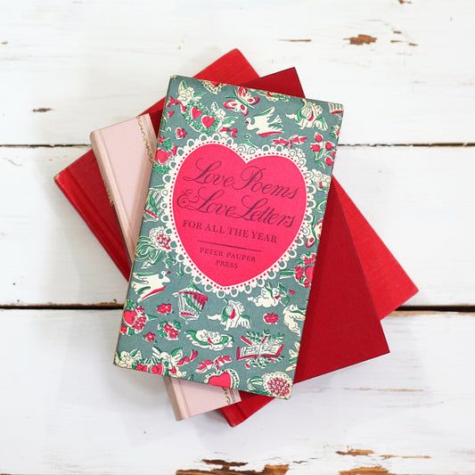 SOLD - Love Poems & Love Letters For All The Year Book by Peter Pauper Press
