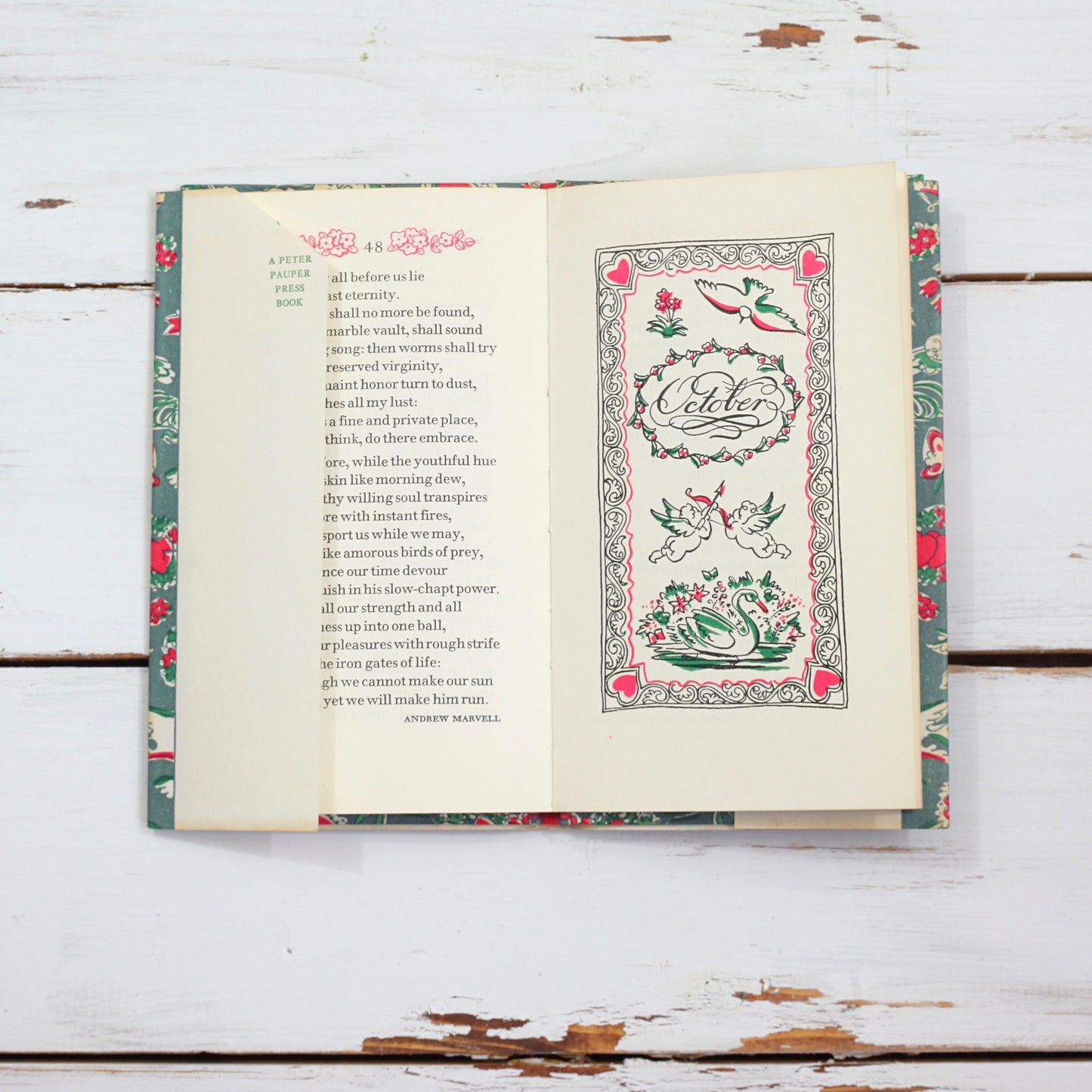 SOLD - Love Poems & Love Letters For All The Year Book by Peter Pauper Press