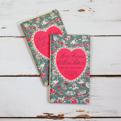 SOLD - Love Poems & Love Letters For All The Year Book by Peter Pauper Press