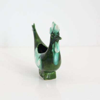 SOLD - Mid Century Modern Alix of California Rooster Drip Glaze Planter