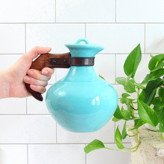 SOLD - Vintage Turquoise Gladding McBean El Patio Pitcher