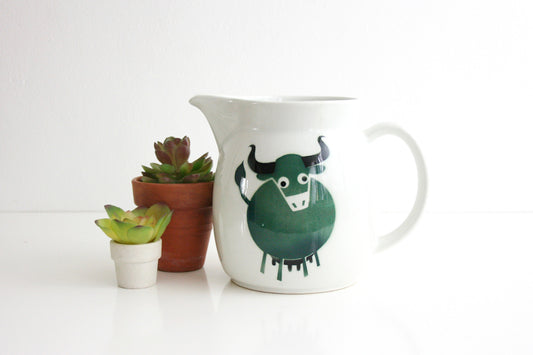 SOLD - Mid Century Modern Arabia Finland Heluna Pitcher by Kaj Franck
