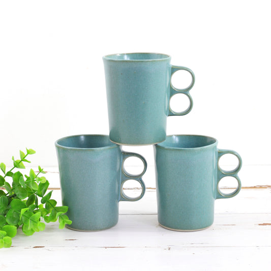 SOLD - Vintage Bennington Potters Trigger Handle Mug