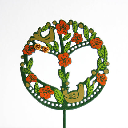 SOLD - Vintage Earring Tree Organizer / Mid Century Jewelry Organizer