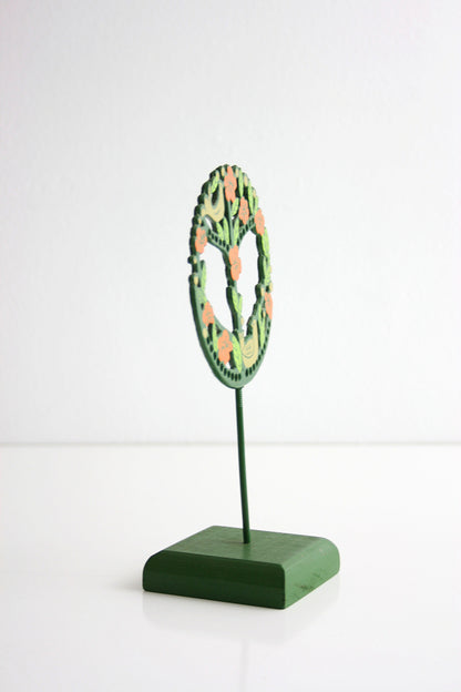 SOLD - Vintage Earring Tree Organizer / Mid Century Jewelry Organizer