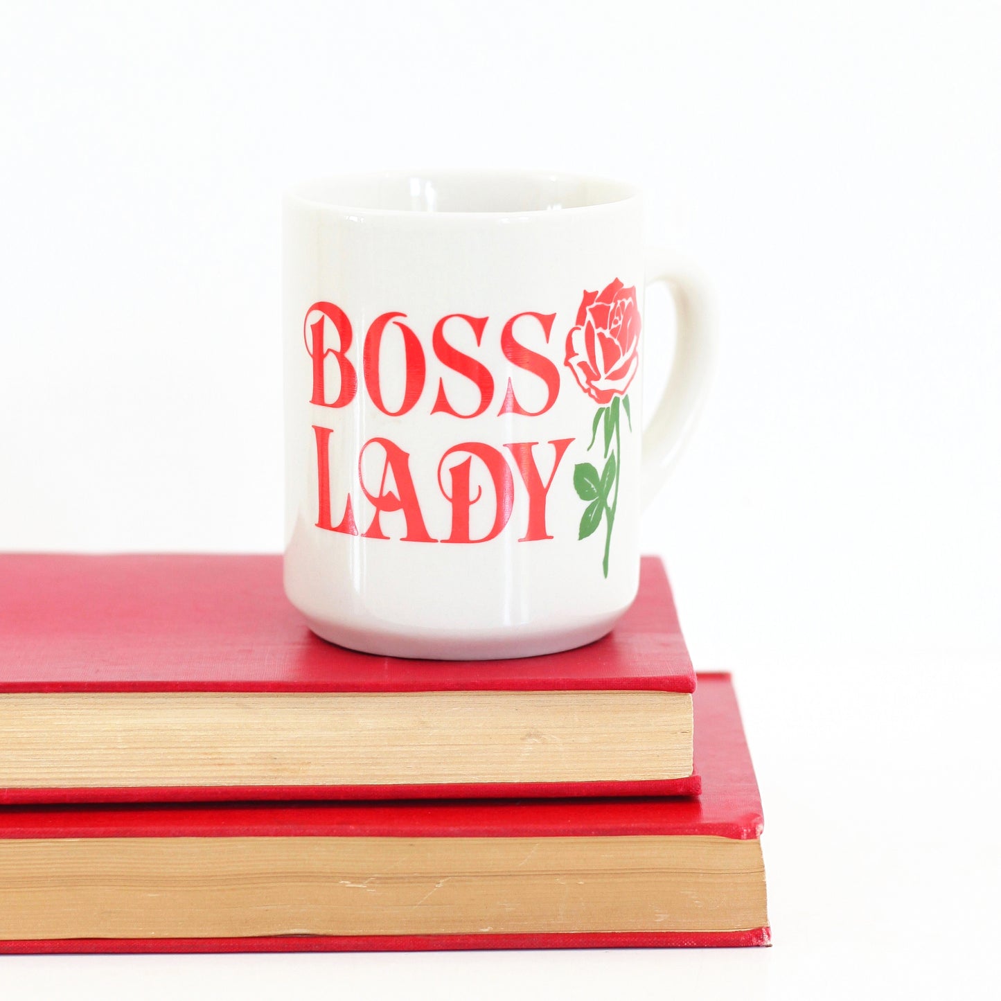SOLD - Vintage Boss Lady Mug