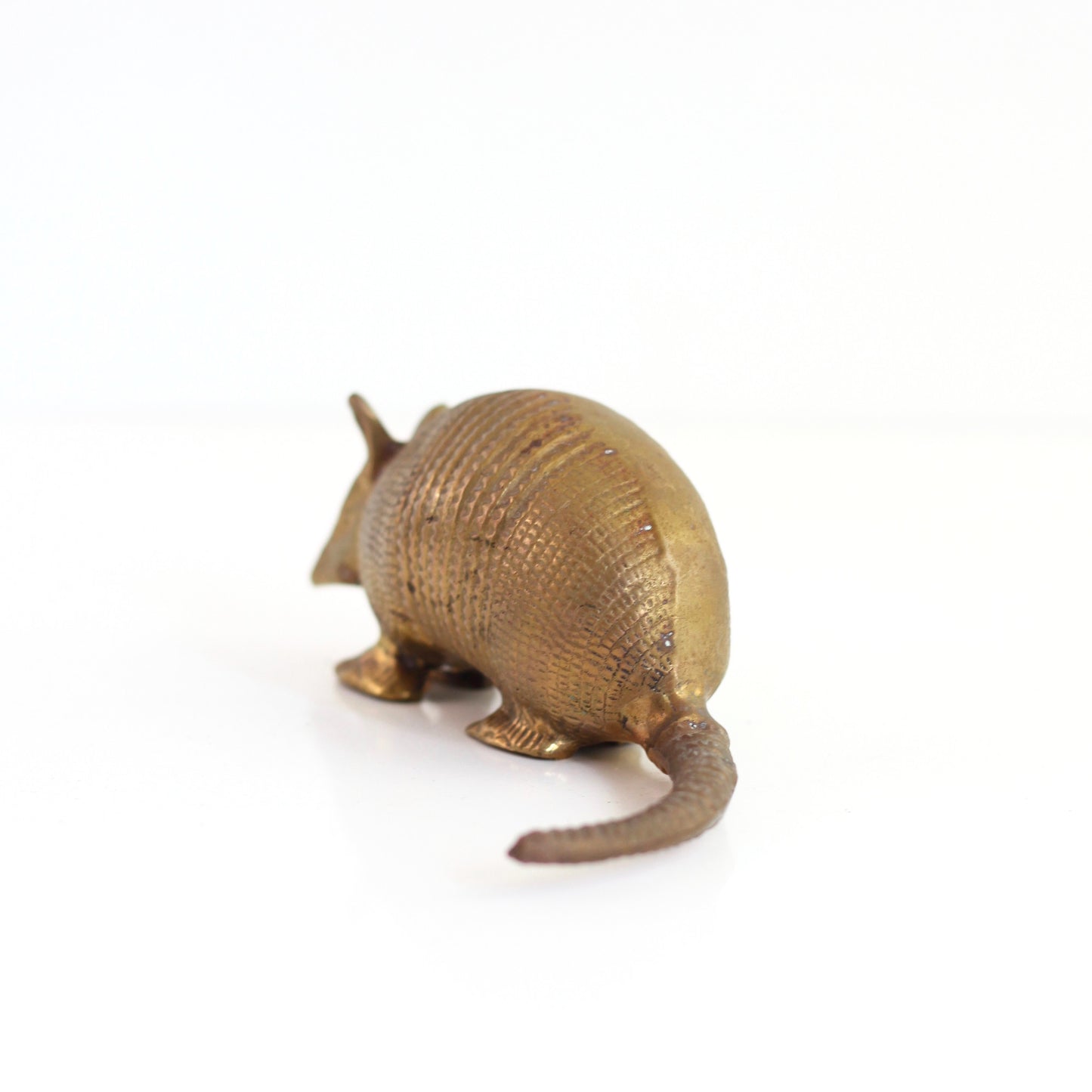 SOLD - Vintage Brass Amardillo