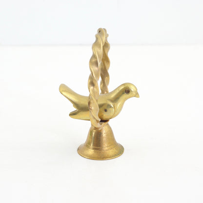 SOLD - Vintage Brass Bird Bell