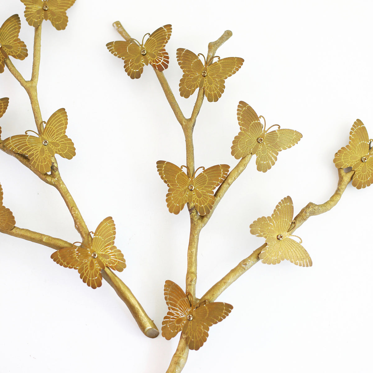 SOLD - Mid Century Brass Butterflies Wall Decor – Wise Apple Vintage