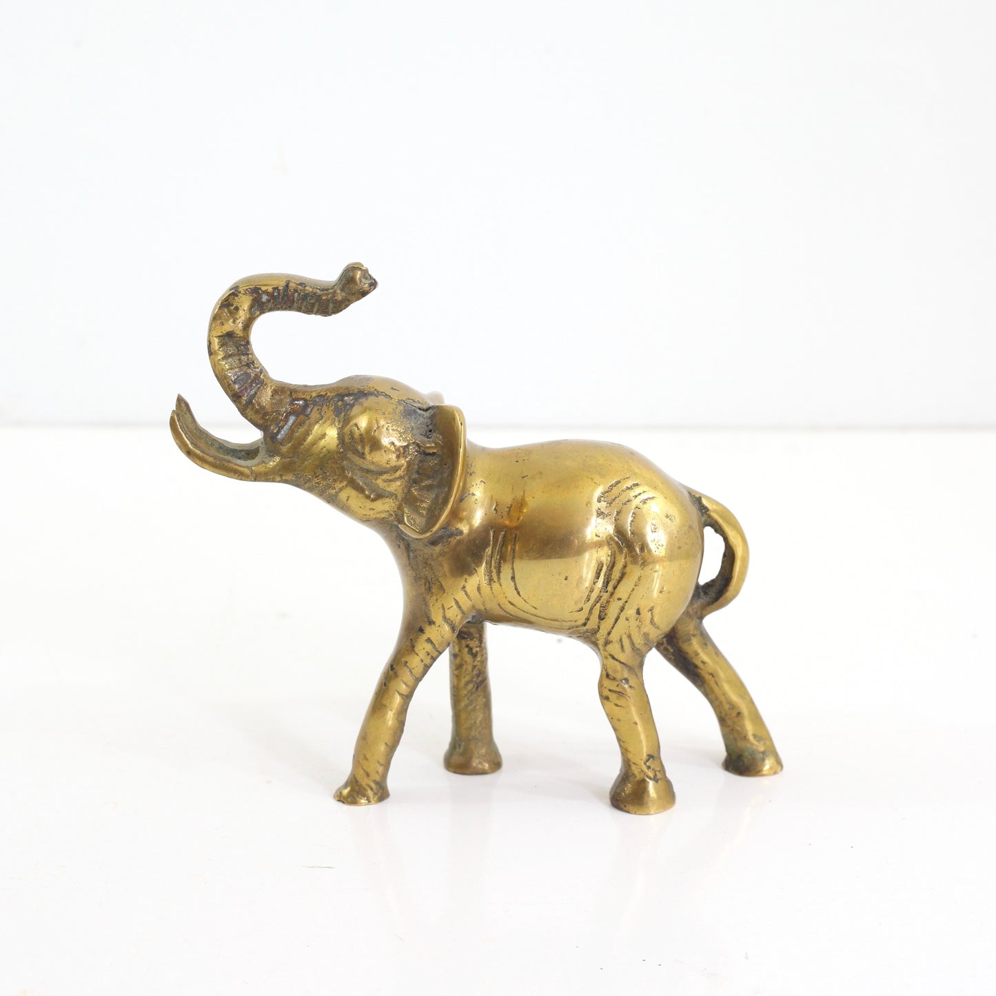 SOLD - Vintage Brass Elephant