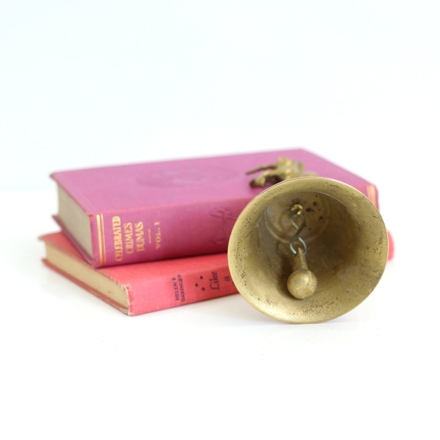 SOLD - Vintage Brass Unicorn Bell