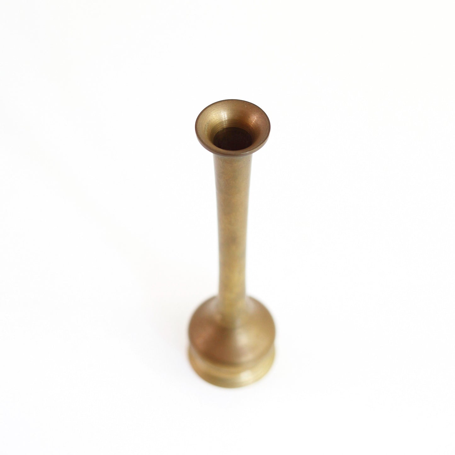 SOLD - Vintage Solid Brass Vase