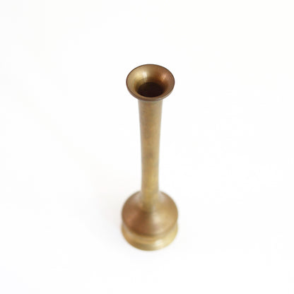 SOLD - Vintage Solid Brass Vase