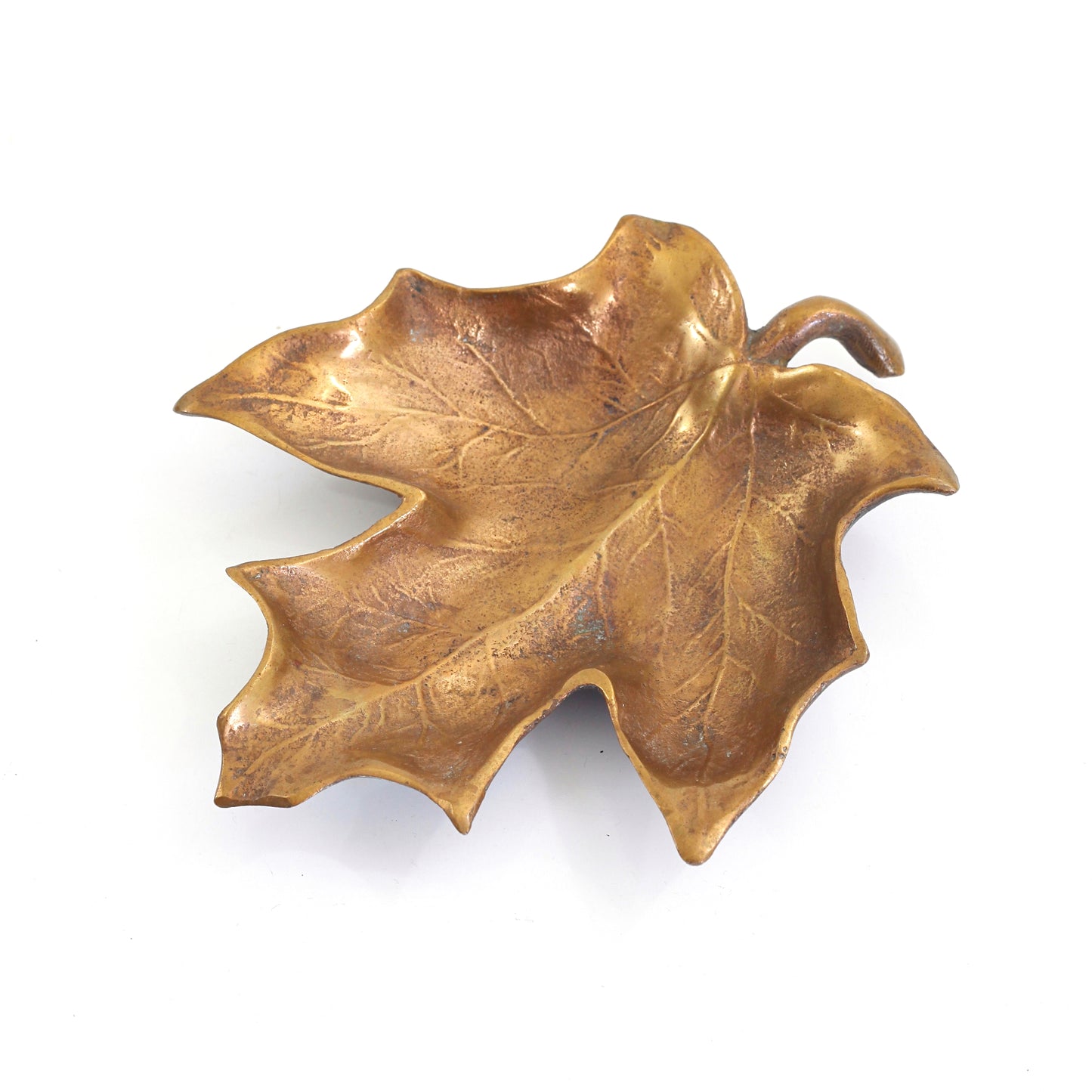SOLD - Vintage Bronze Leaf by Sculptor Robert Graham