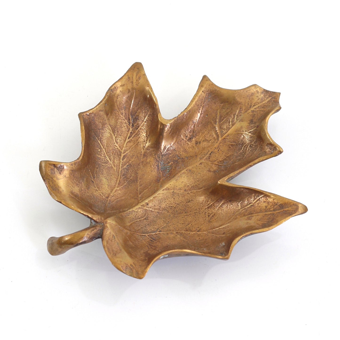SOLD - Vintage Bronze Leaf by Sculptor Robert Graham