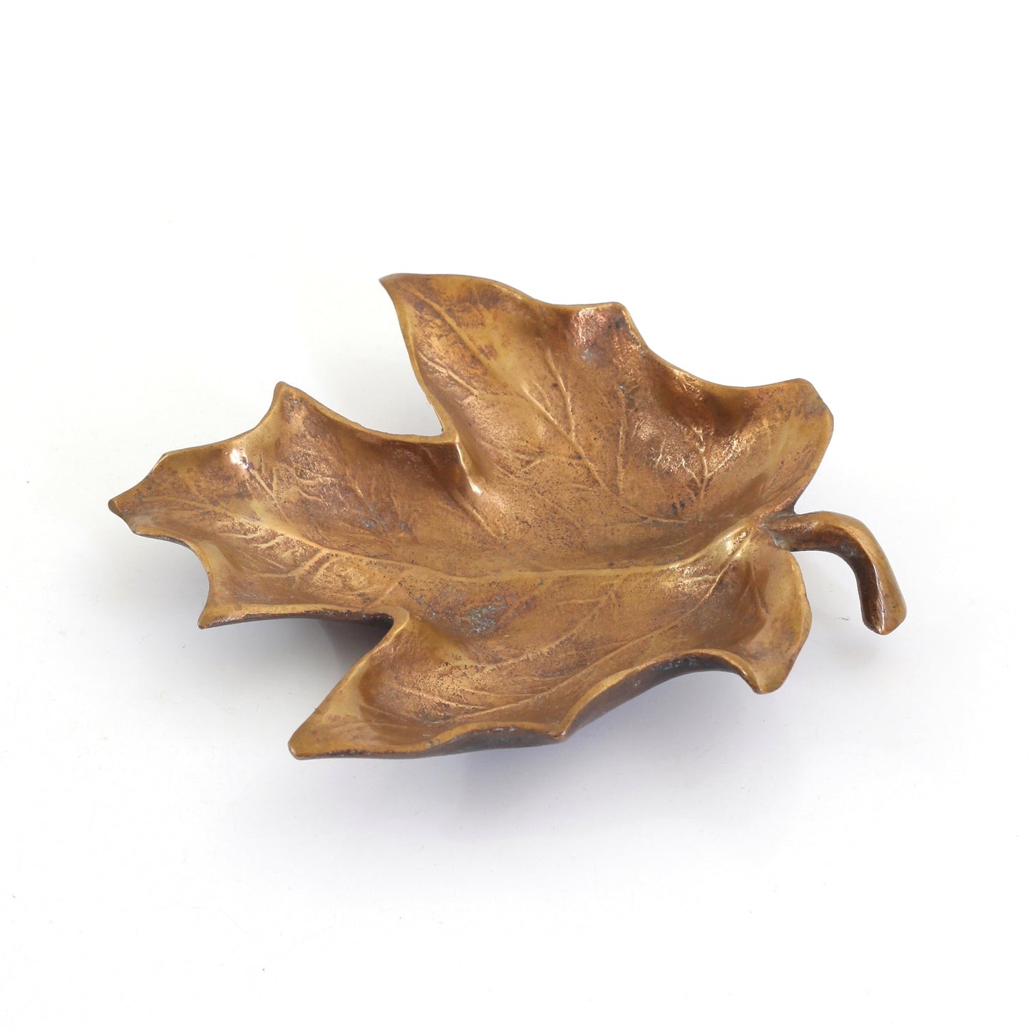 SOLD - Vintage Bronze Leaf by Sculptor Robert Graham