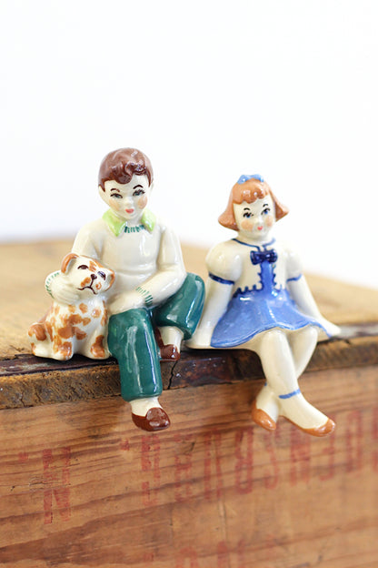 SOLD - Vintage Ceramic Arts Studio Shelf Sitters