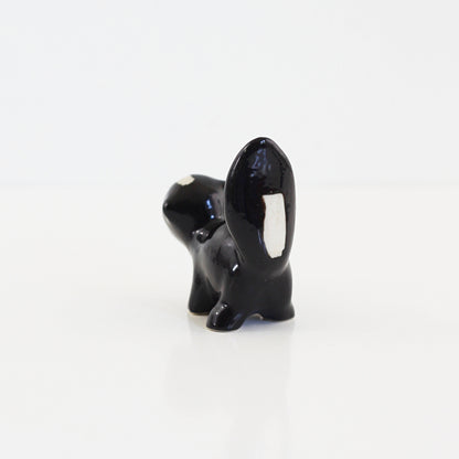 SOLD - Mid Century Ceramic Skunk Figurine