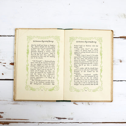 SOLD - Vintage 1908 Christmas Book / On Christmas Day in the Morning by Grace S. Richmond