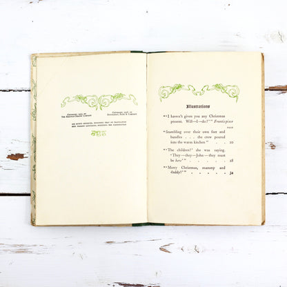 SOLD - Vintage 1908 Christmas Book / On Christmas Day in the Morning by Grace S. Richmond