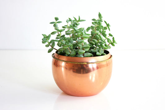 SOLD - Vintage Copper Planter by Coppercraft Guild