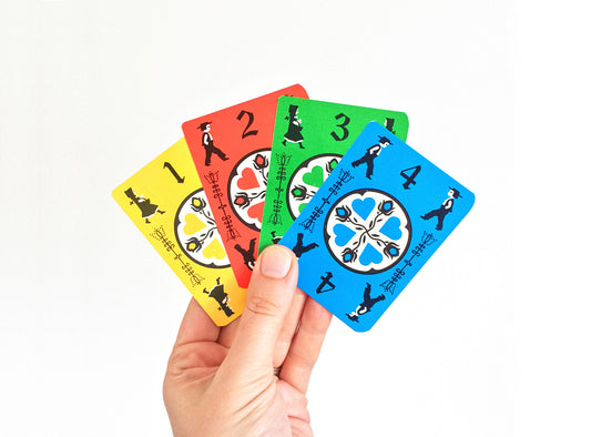 SOLD - Vintage 1973 Dutch Blitz Card Game / Colorful Vintage Family Game