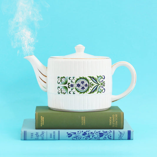 SOLD - Vintage Ellgreave Wood and Sons Teapot from England
